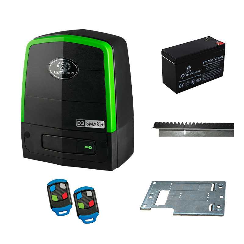 Centurion Kit D3 SMART+ TX BP BT RK Including Base Plate