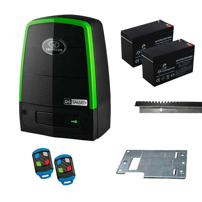 Centurion Kit D6 SMART+ TX BP BT RK Including Base Plate