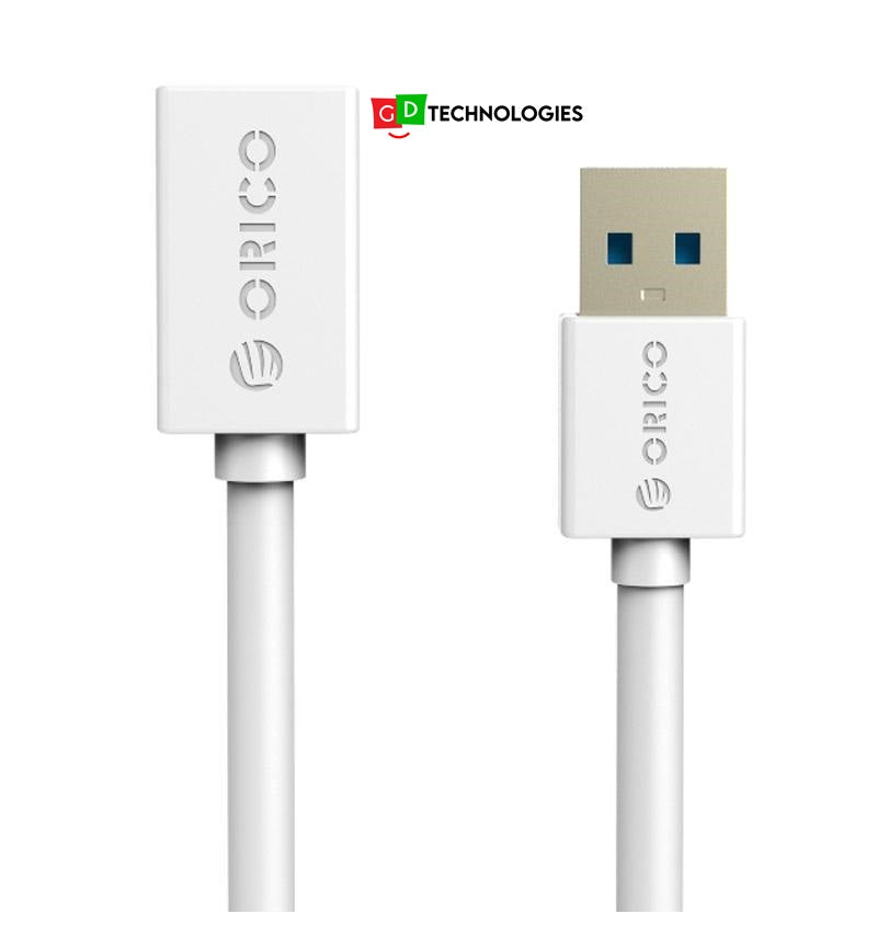 ORICO USB3.0 A MALE TO FEMALE USB EXTENSION CABLE - WHITE