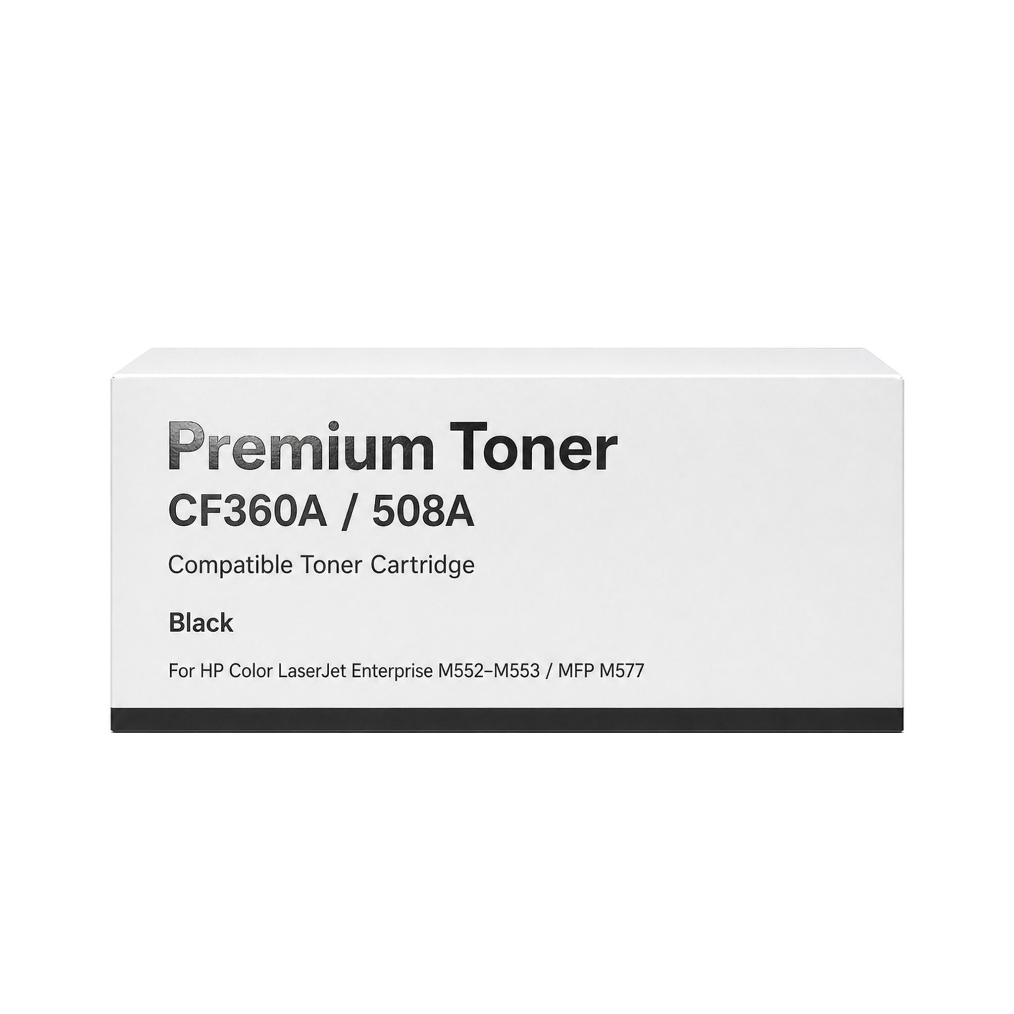 BLACK TONER FOR HP 508A