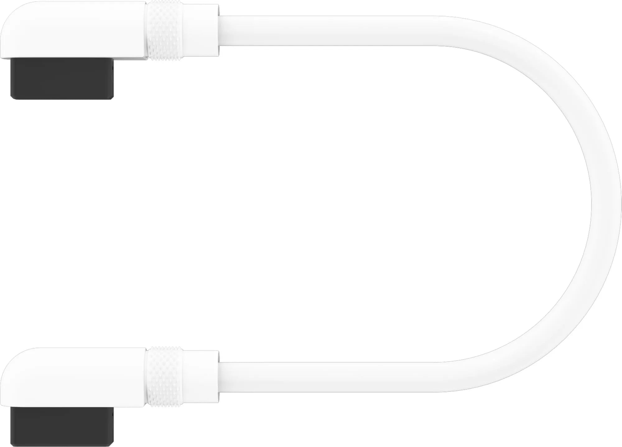 Corsair iCUE LINK Cable; 2x 135mm with Slim 90° connectors; White - image 4