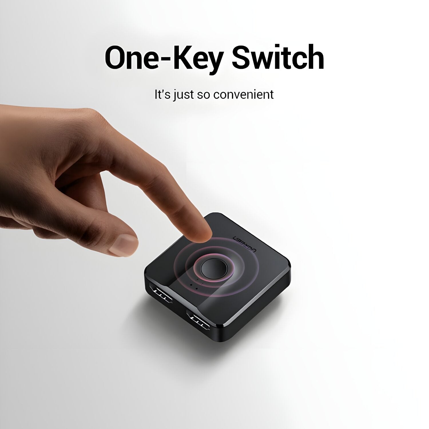 UGREEN CM217-50966 2-in-1 Bi-Directional 4K HDMI Switcher - Black – image 6