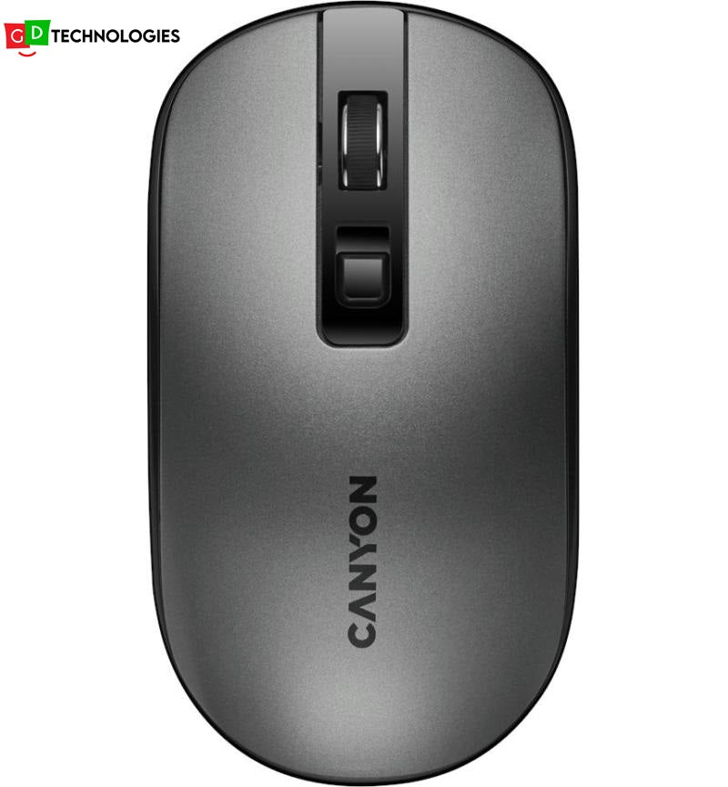 WIRELESS RECHARGEABLE MOUSE - DARK GREY