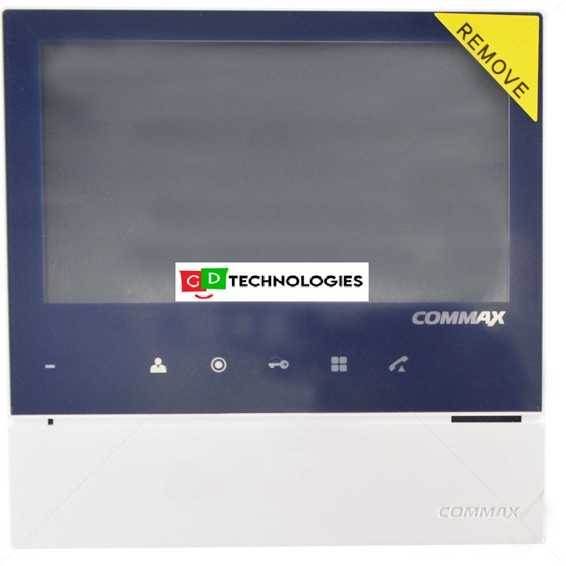 COMMAX COL 7" HANDS FREE TOUCH BUTTON VIDEO MONITOR ONLY CDV-70H