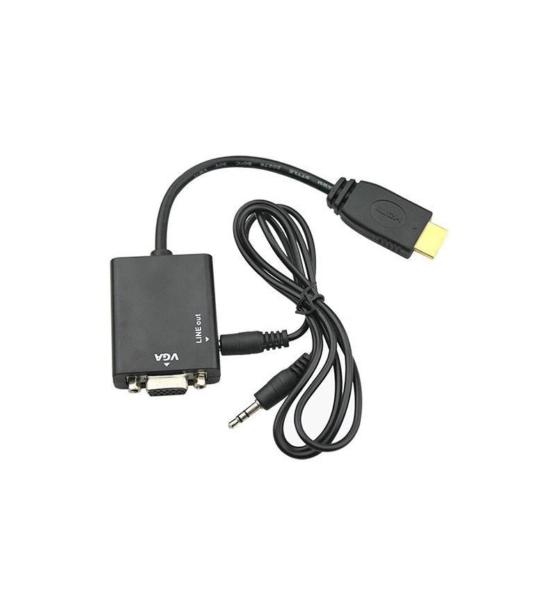 HDMI TO VGA+3.5MM AUDIO 10CM