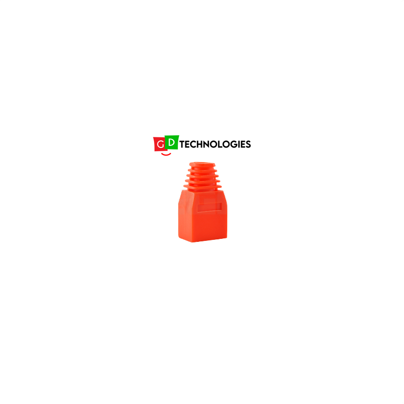 Connector Boot - RJ45 RED (100 pack)