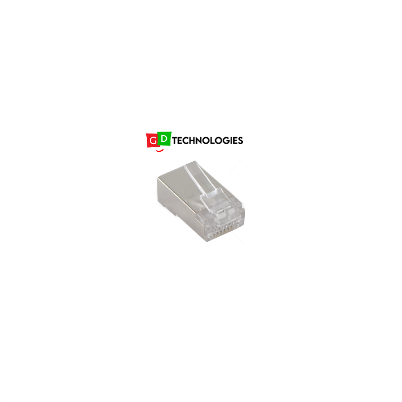 CONNECTOR - CAT6 SHIELDED RJ45 CONNECTORS FOR INDOOR STP CABLE ONLY
