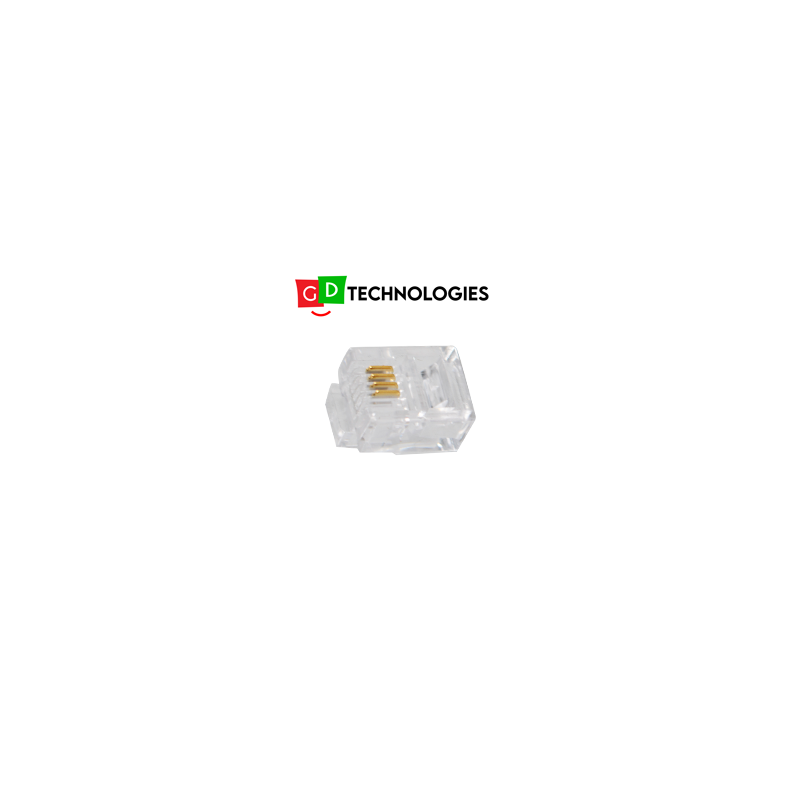 Connector - RJ11 (100 pack)