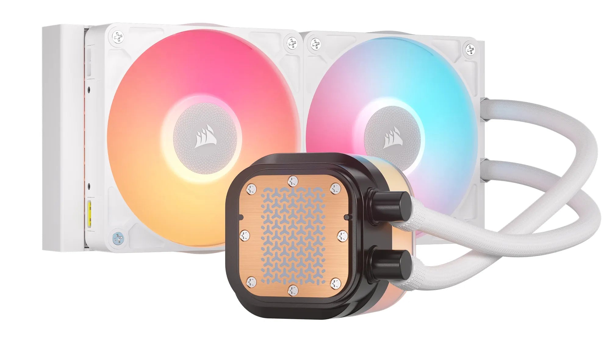 Corsair iCUE LINK TITAN 240 RX LCD Liquid CPU Cooler - White – RX120 RGB Fans – Fits Intel® LGA 1851/1700; AMD® AM5/AM4. - image 18