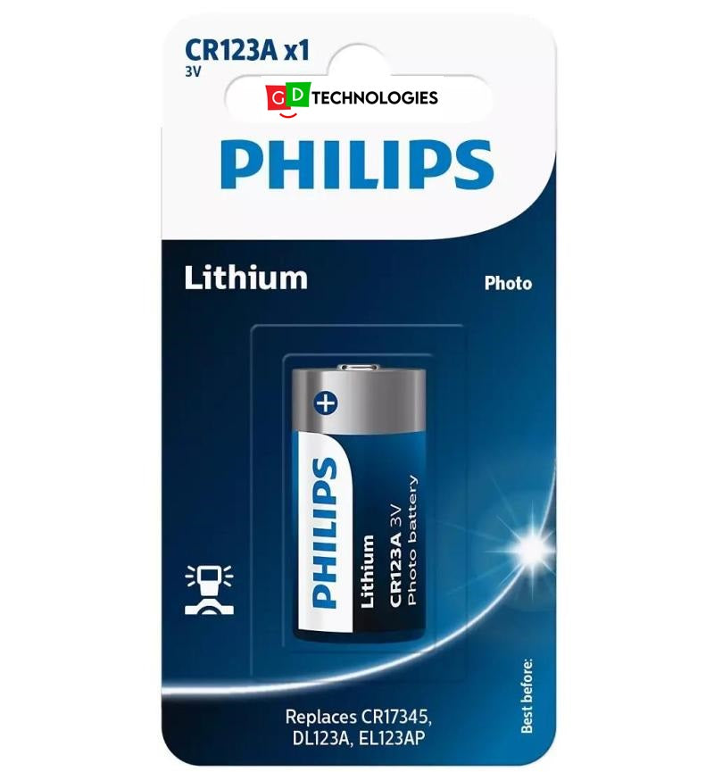 PHILIPS MINICELLS LITHIUM BATTERY 3V