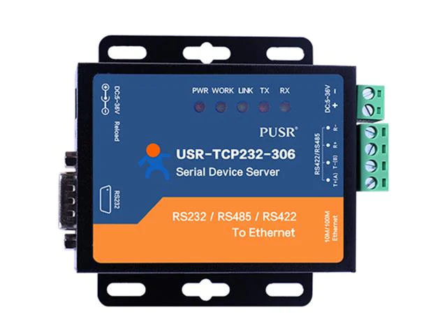 Industrial 1-Port RS485/232/422 To Ethernet Converter