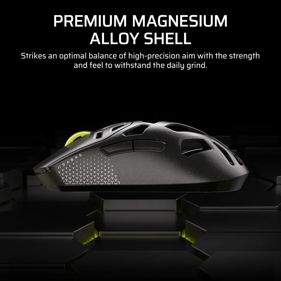 SABRE v2 PRO WIRELESS MAGNESIUM ALLOY Gaming Mouse – Black; 33kDPI. - image 6