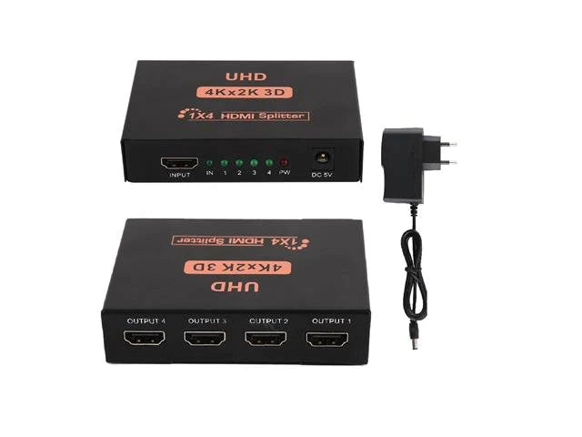 4 Port HDMI Splitter 4K