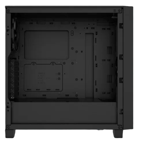3000D AIRFLOW Black Mid-Tower PC Case; 2x 3.5'' |  2x 2.5'' Drive Bays; Up to 360mm Radiator compatible; 2x 120mm fan incl - image 24