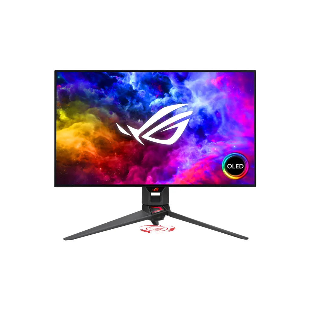ASUS ROG Swift OLED PG27AQDM, 67.3 cm (26.5"), 2560 x 1440 pixels, Wide Quad HD, OLED, 0.03 ms, Black