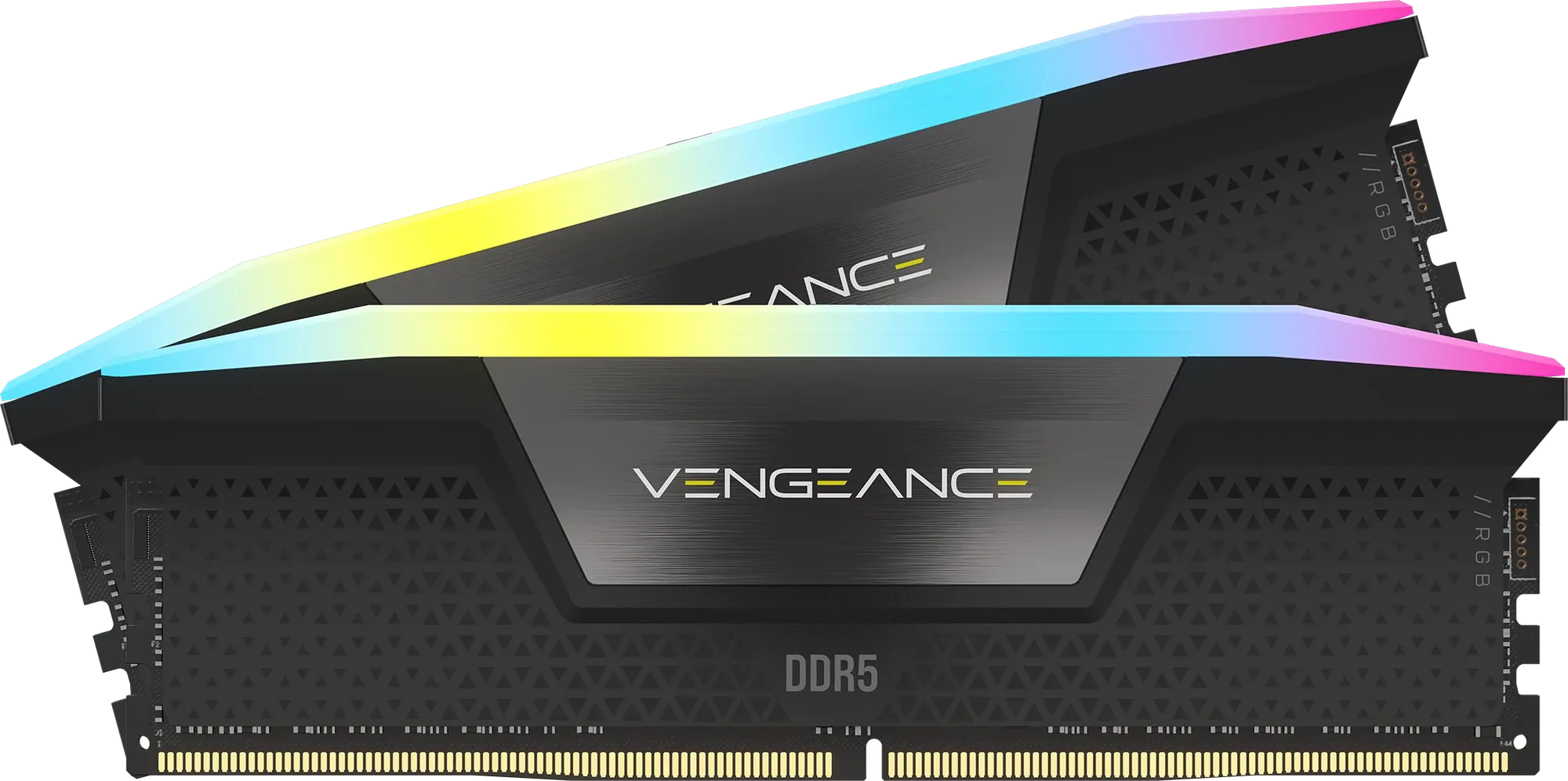 CORSAIR VENGEANCE RGB DDR5 16GB (2 x 8GB) DDR5 5200 CL40-40-40-77 1.25V Intel XMP - BLACK - image 9
