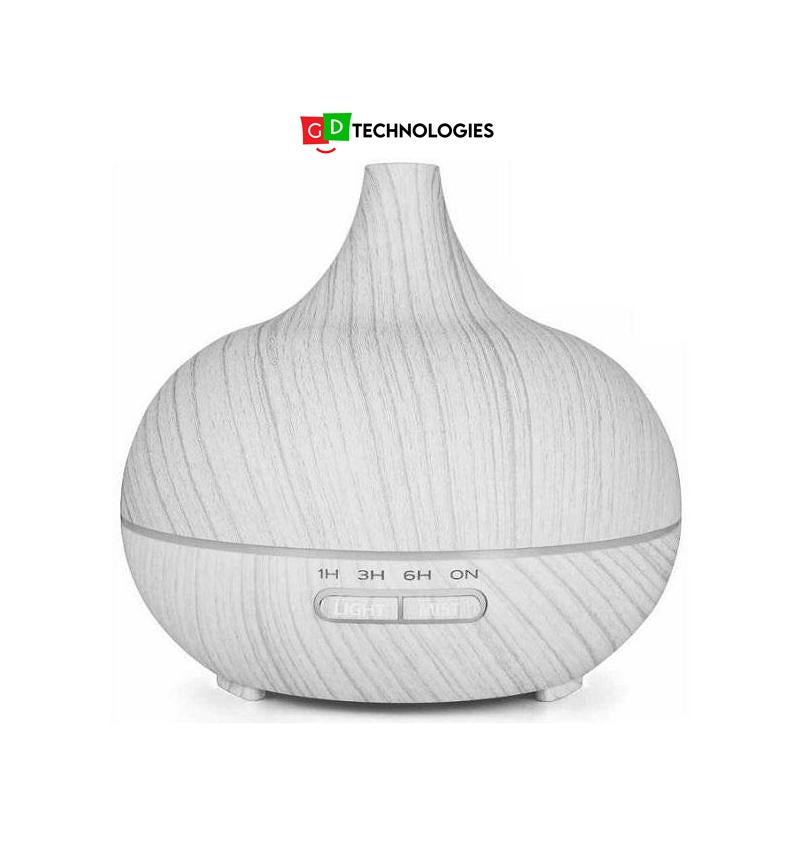 ULTRASONIC AROMATHERAPY DIFFUSER AND HUMIDIFIER LED