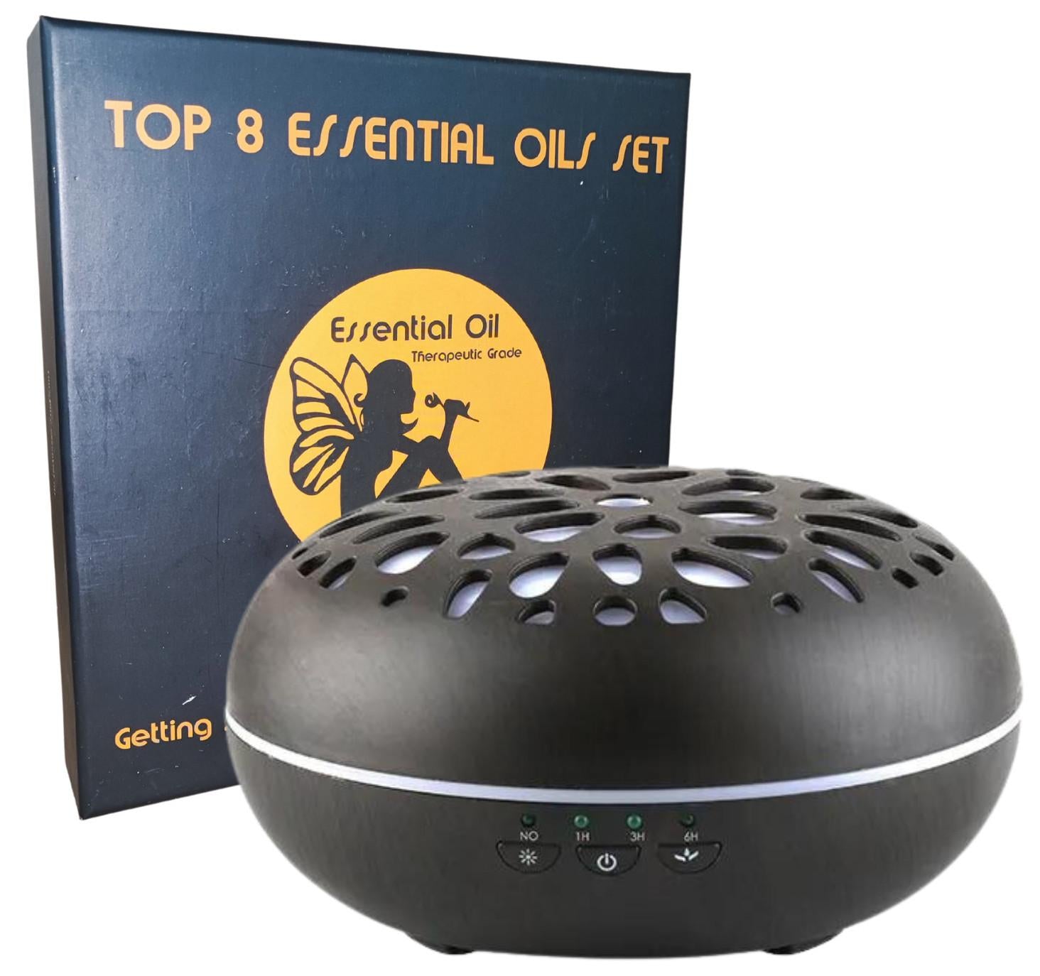 B: 350ML FLORAL DARK + ESS OILS SET