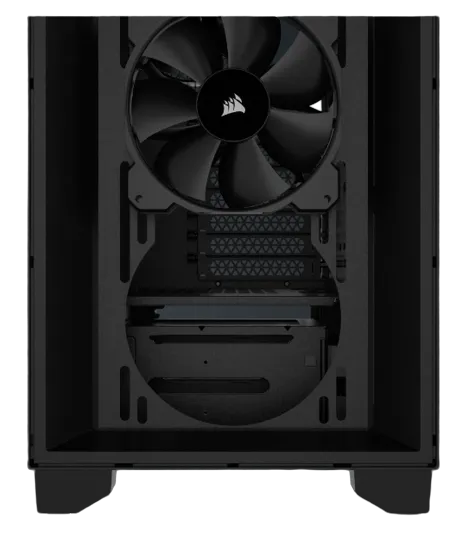 3000D AIRFLOW Black Mid-Tower PC Case; 2x 3.5'' |  2x 2.5'' Drive Bays; Up to 360mm Radiator compatible; 2x 120mm fan incl - image 26