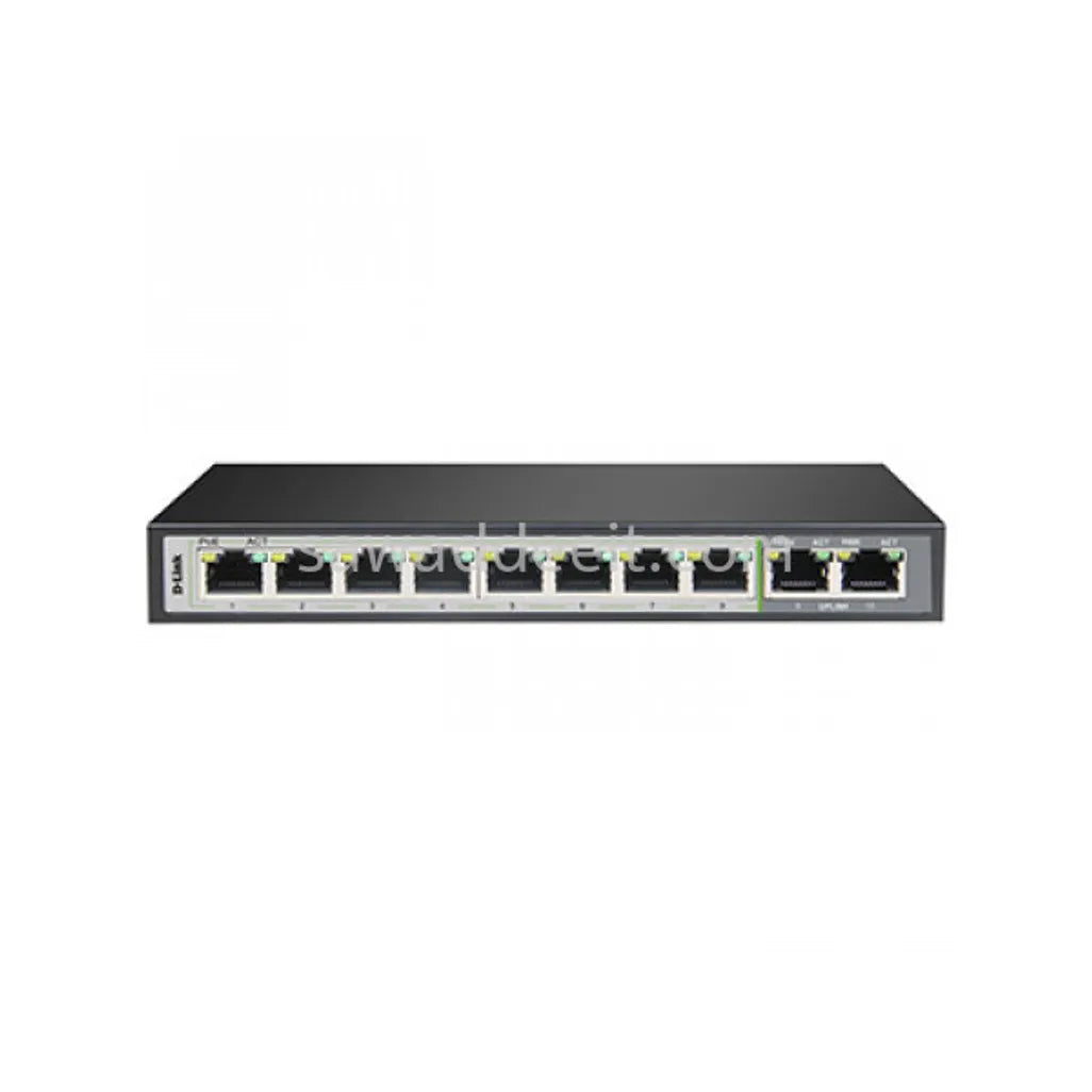 10-Port 10/100/1000Mbps Unmanaged Gigabit Long Range PoE Swi