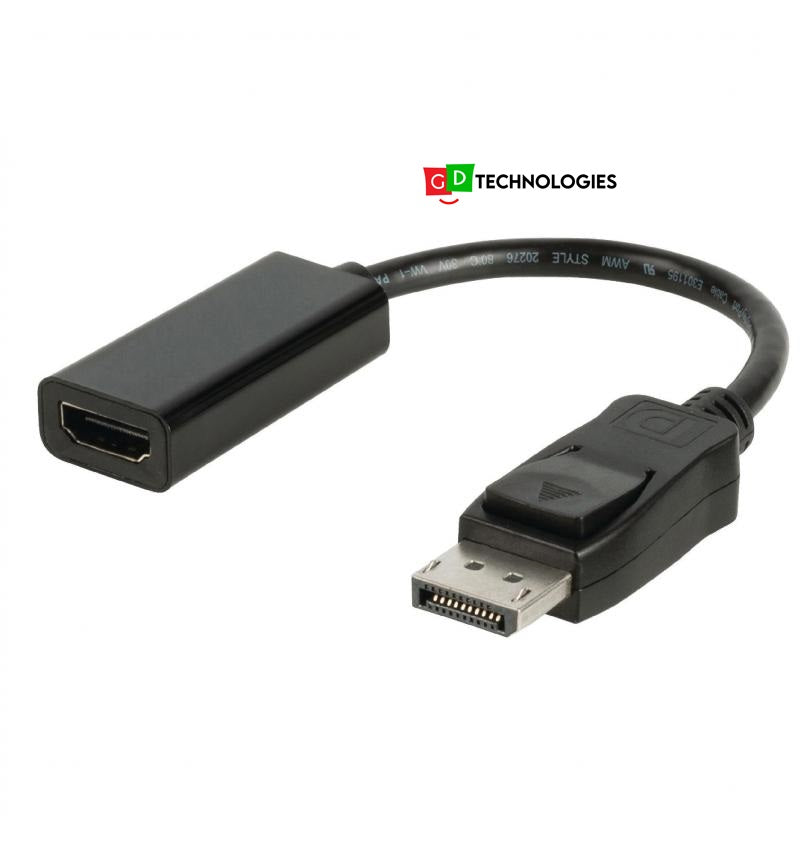 DISPLAY PORT (M) TO HDMI (F)