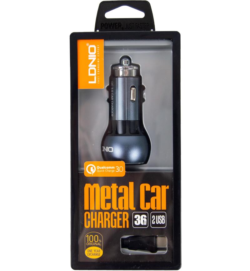 LDNIO POWERFUL 2 PORT CAR CHARGER