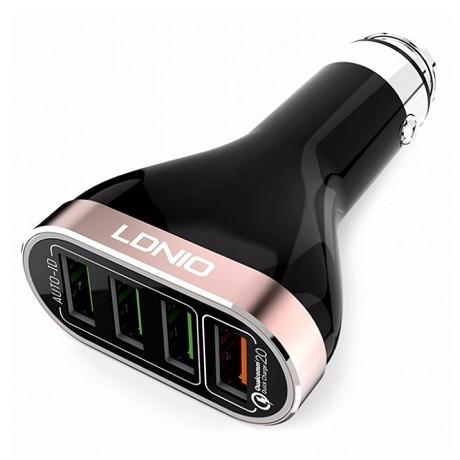 LDNIO USB CAR CHARGER - 4P 6.6A QC - image 2