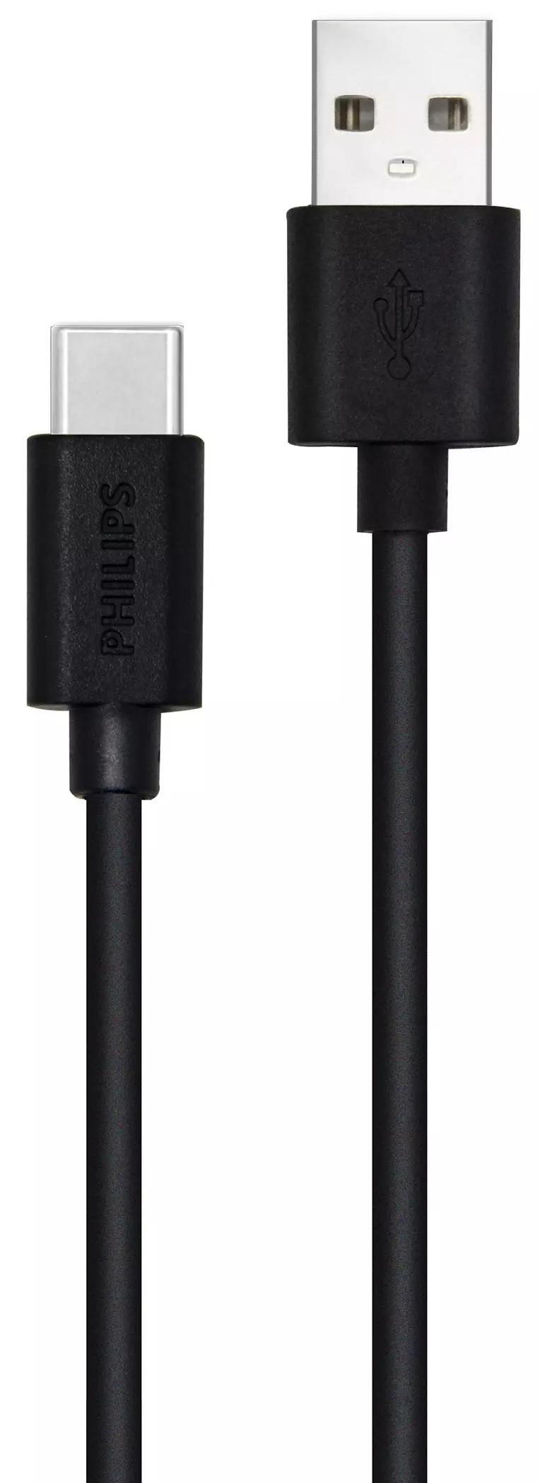 USB A TO USB C CHARGING CABLE 2M