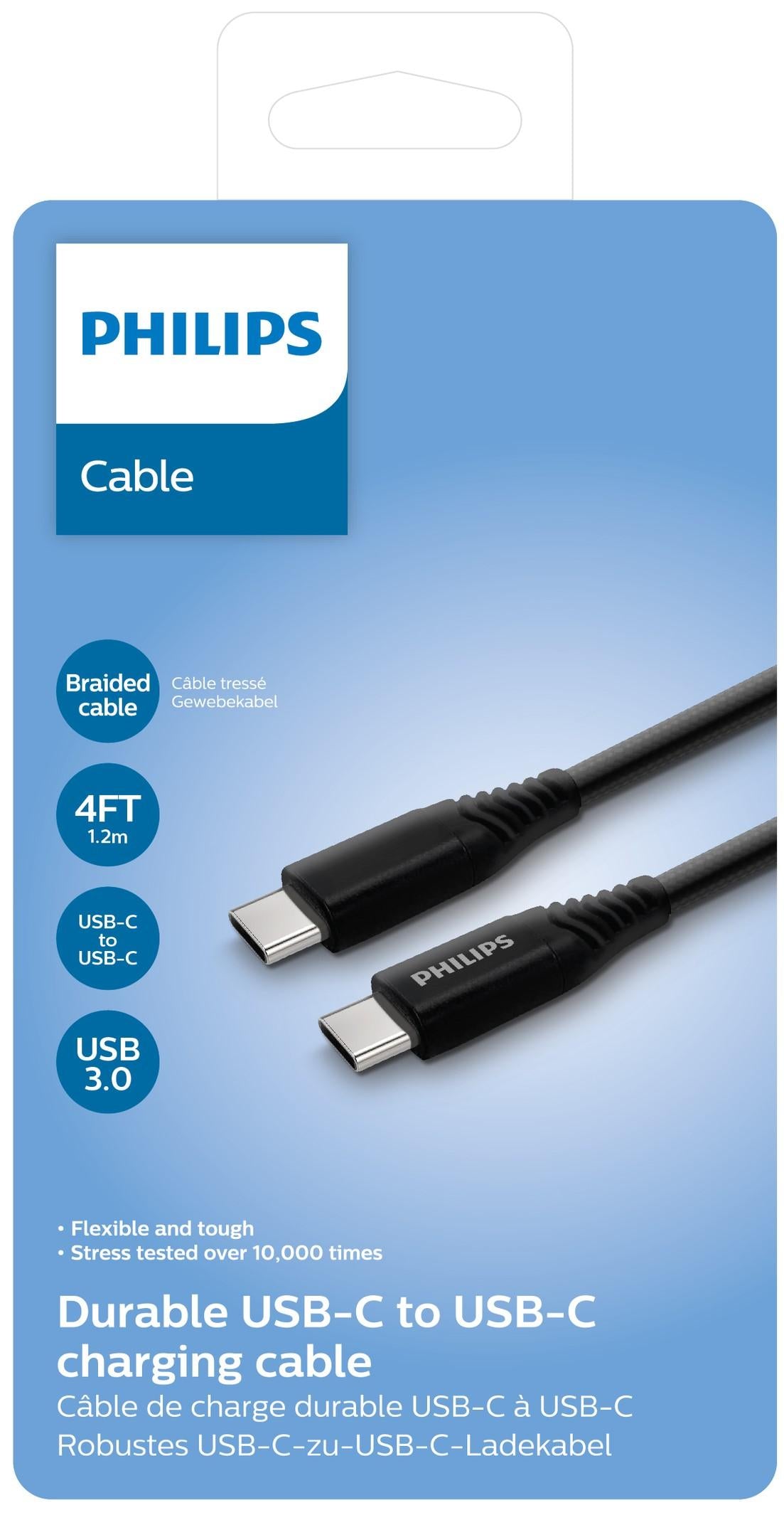 BRAIDED USB-C CABLE 1.2M