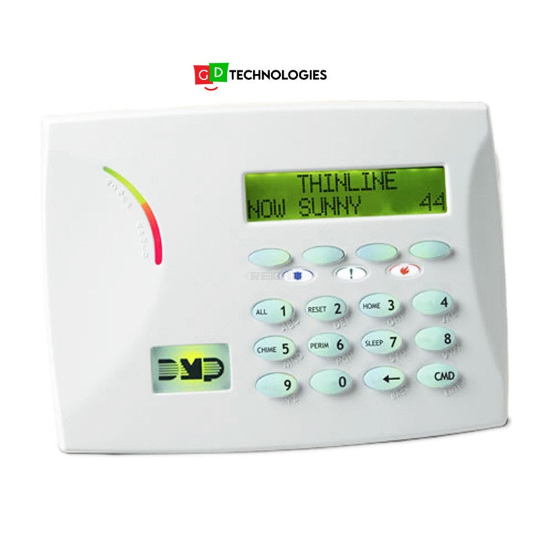 DMP 32 CHARACTER LCD KEYPAD WITH 4 ZONES XR AND XT PANELS