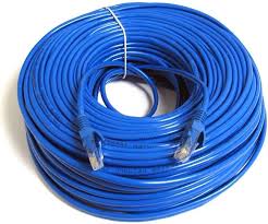 CAT6 50M Blue Fly Lead