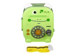 Volkano Kids Frog Series Money Saving Vault - Green