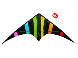 Quest Dual Line Delta Stunt 180cm Kite - Multi
