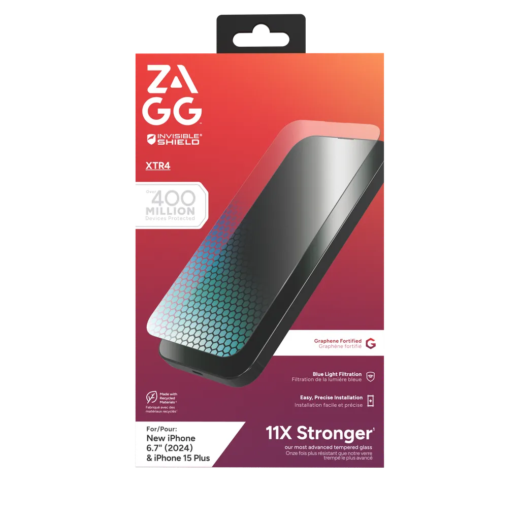 InvisibleShield Glass XTR4  Apple iP16 Plus/15 Plus Screen - image 5