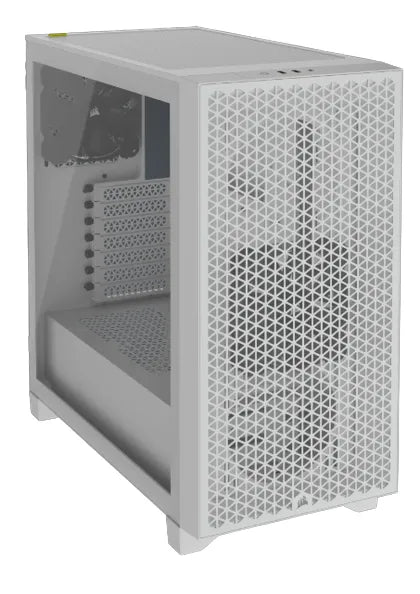3000D AIRFLOW White Mid-Tower PC Case; 2x 3.5'' |  2x 2.5'' Drive Bays; Up to 360mm Radiator compatible; 2x 120mm fan incl - image 27