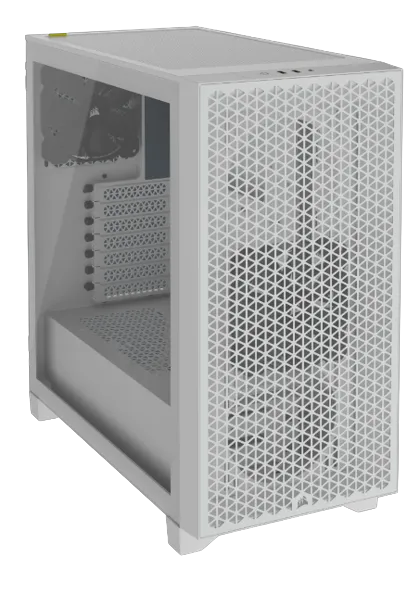 3000D AIRFLOW White Mid-Tower PC Case; 2x 3.5'' |  2x 2.5'' Drive Bays; Up to 360mm Radiator compatible; 2x 120mm fan incl - image 28