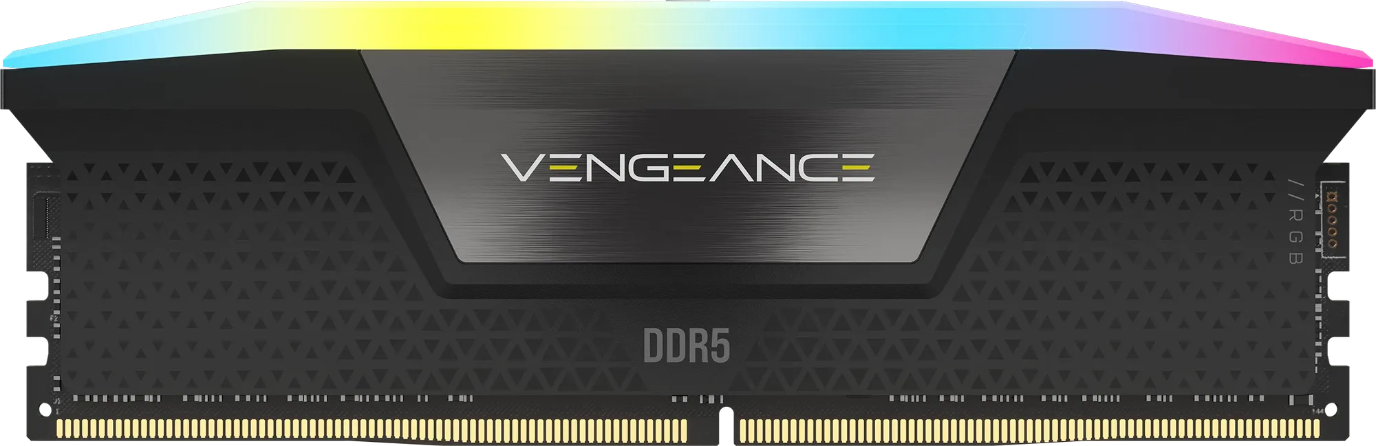 CORSAIR VENGEANCE RGB DDR5 16GB (2 x 8GB) DDR5 5200 CL40-40-40-77 1.25V Intel XMP - BLACK - image 10