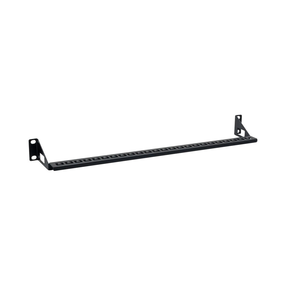 1U 19-INCH CABLE SUPPORT BAR FOR RACK CABLE MANAGEMENT