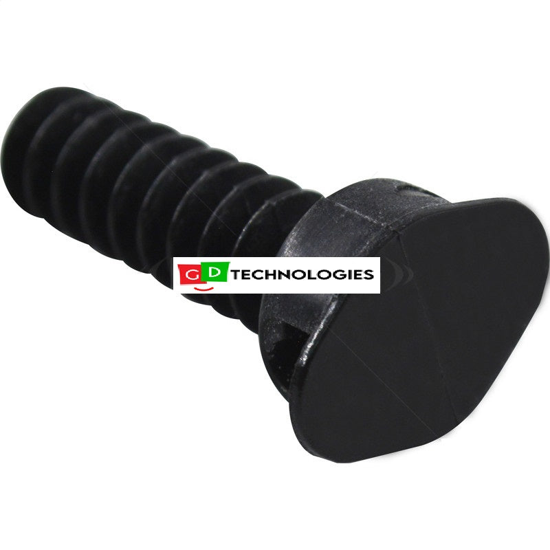 EASYHOLD PLUG - 8MM BLACK /100 PACK (USE WITH CA02-2 / CA04 CABLE TIES)