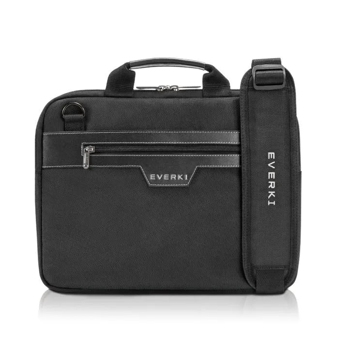 EVERKI BUSINESS BRIEFCASE | Fits up to 11.1 inch laptops | Leather handles and accents | Trolley handle pass-through - image 12