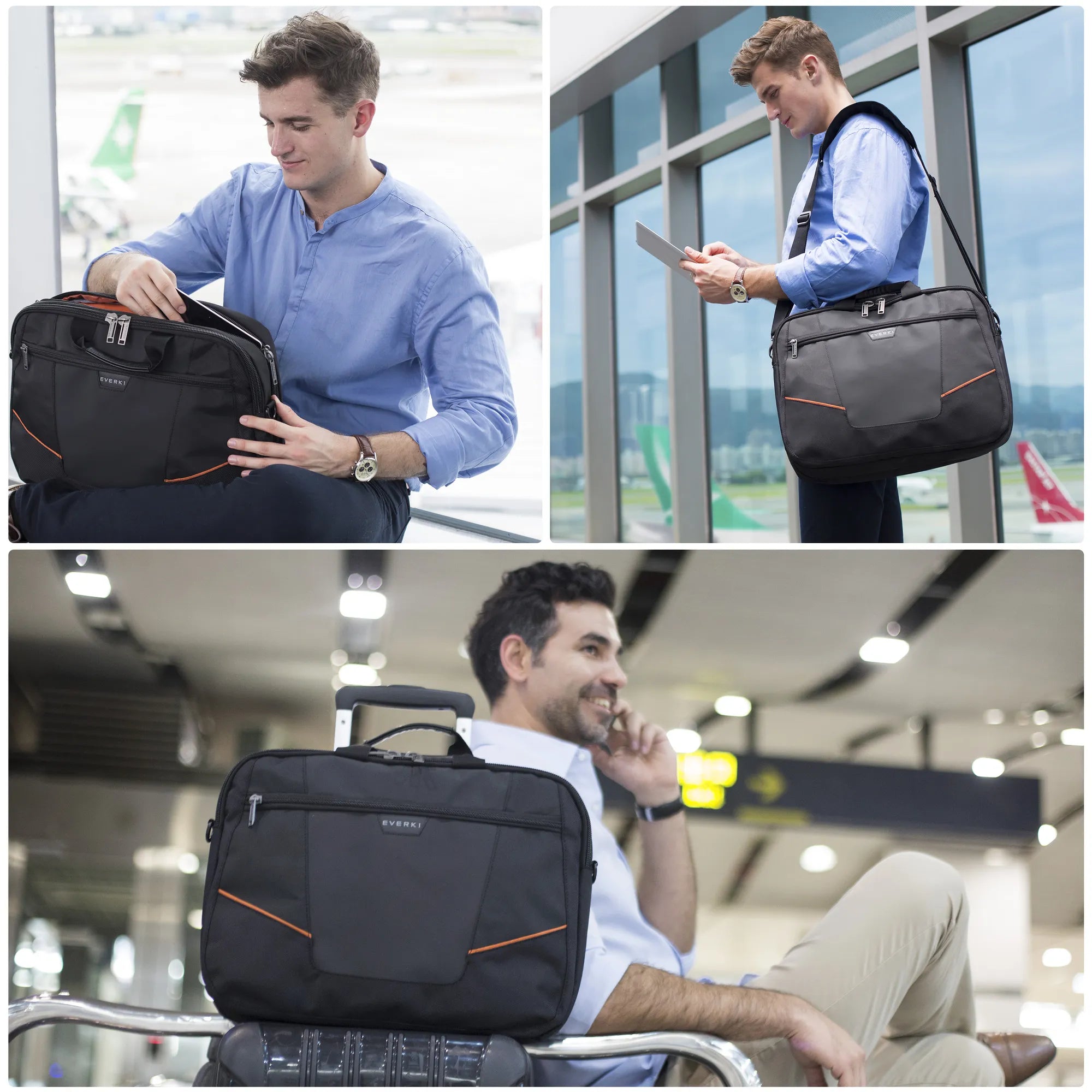 EVERKI EKB419 FLIGHT 16'' LAPTOP BRIEFCASE BAG - image 10