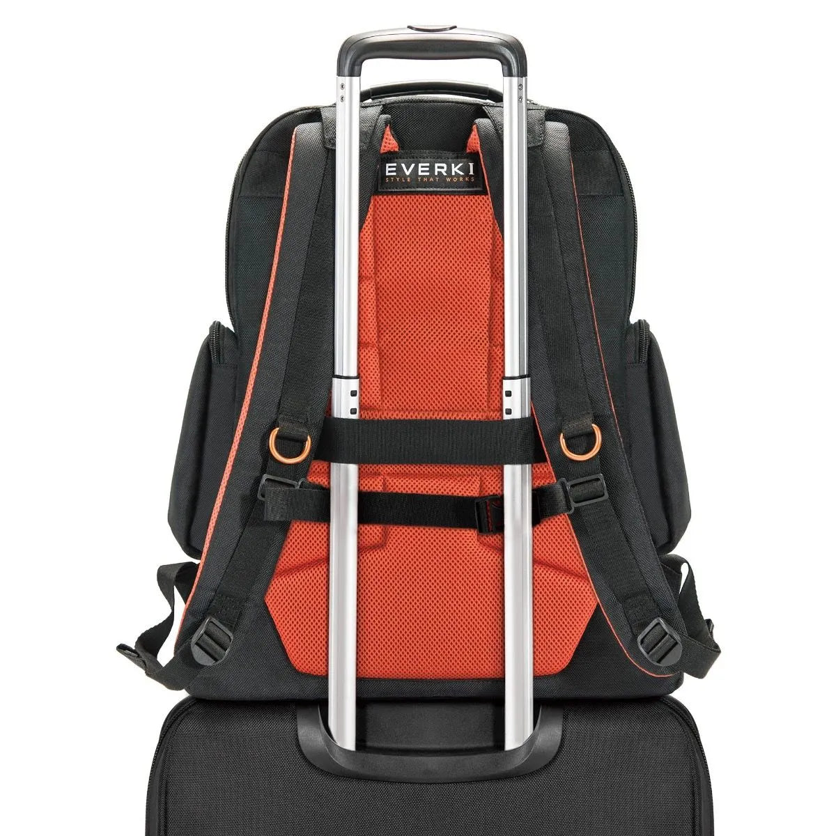 EVERKI CONTEMPRO BACKPACK | Fits up to 18.4 inch | Dedicated pockets for keybpard; headphones; and tech gear | Rain cover - image 4