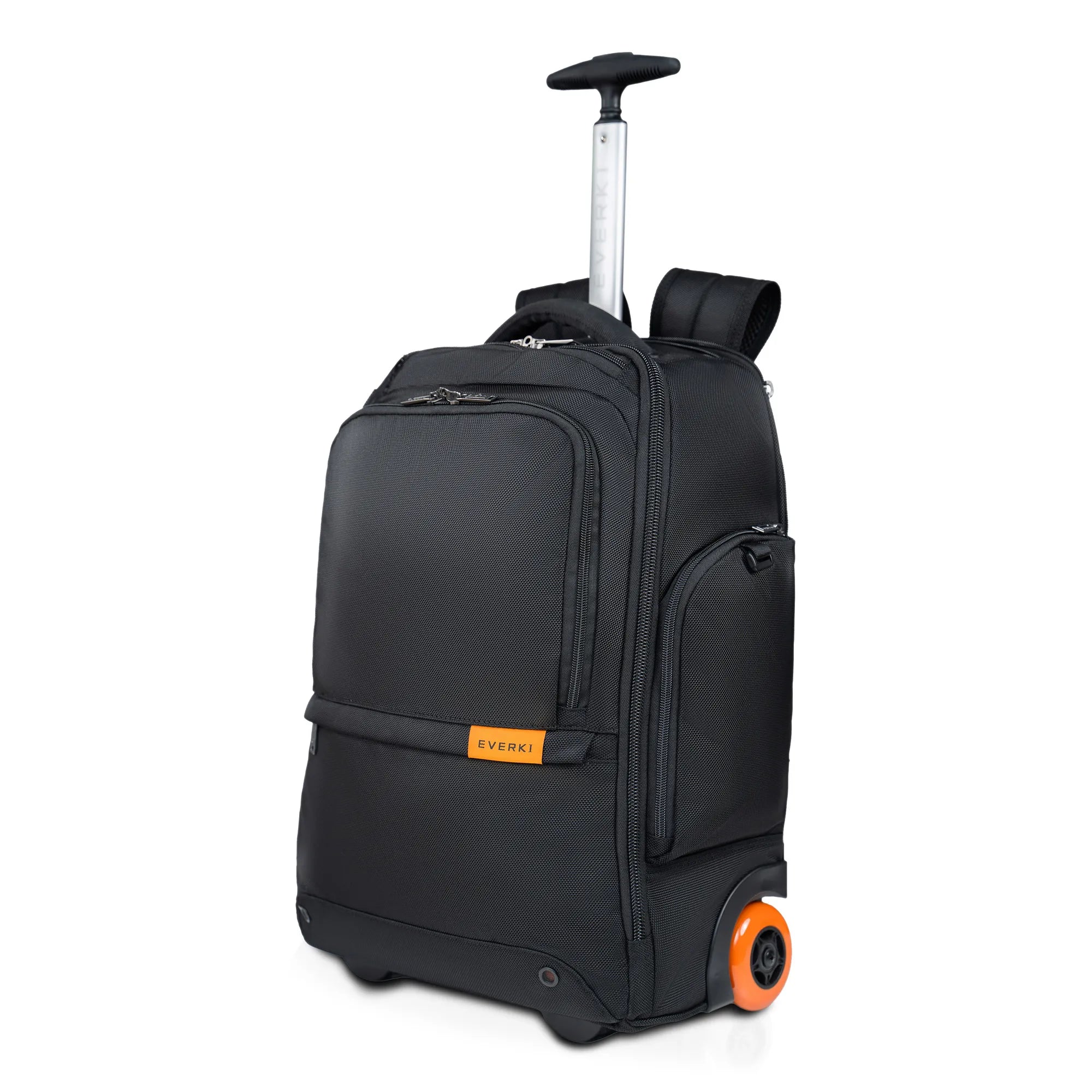 EVERKI TROLLEY BACKPACK | Fits up to 15.6 laptops | Hidden padded shoulder straps | ECO-friendly | Spacious | Wheel Cover - image 2
