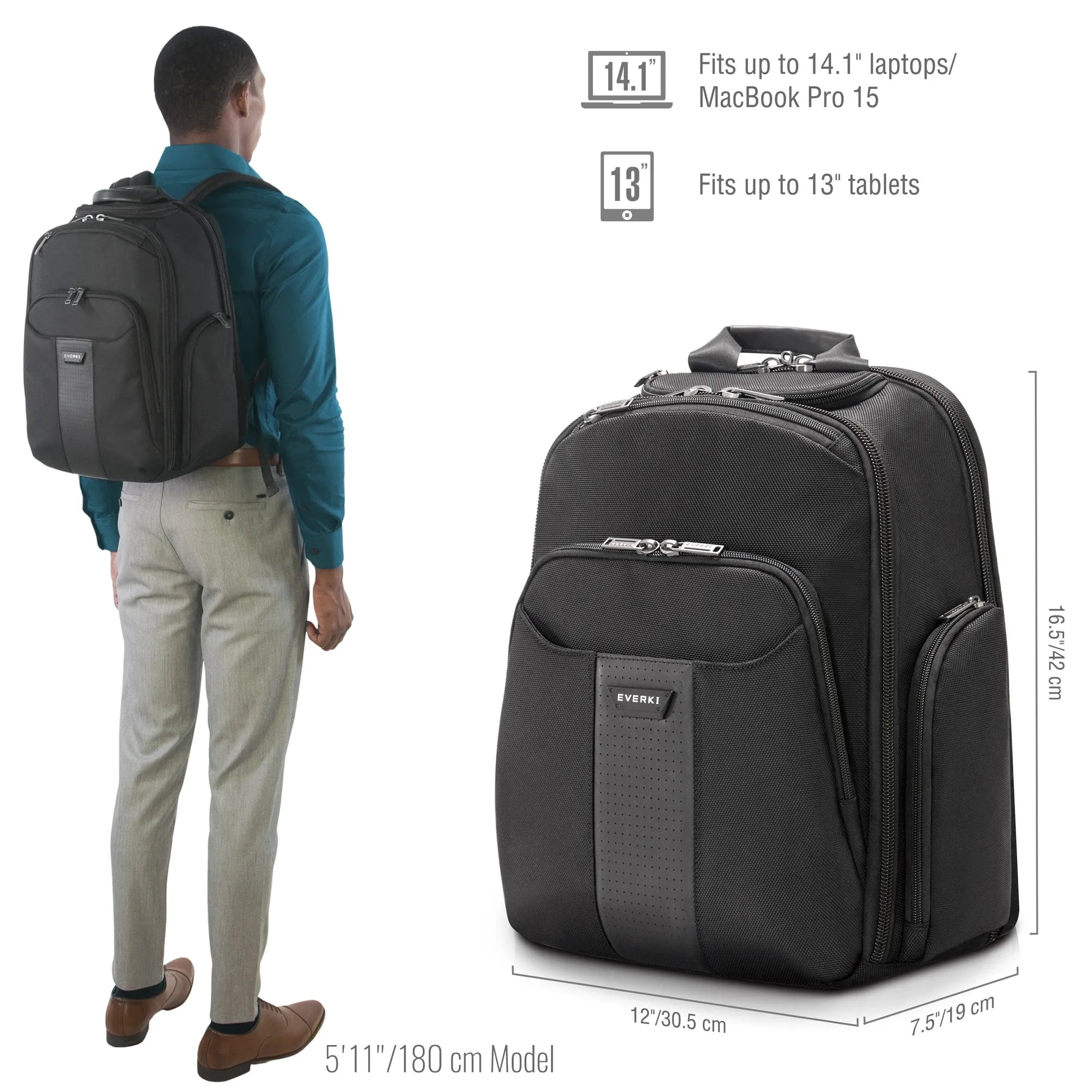 EVERKI EKP127B VERSA 2 15'' NOTEBOOK PACK - image 21
