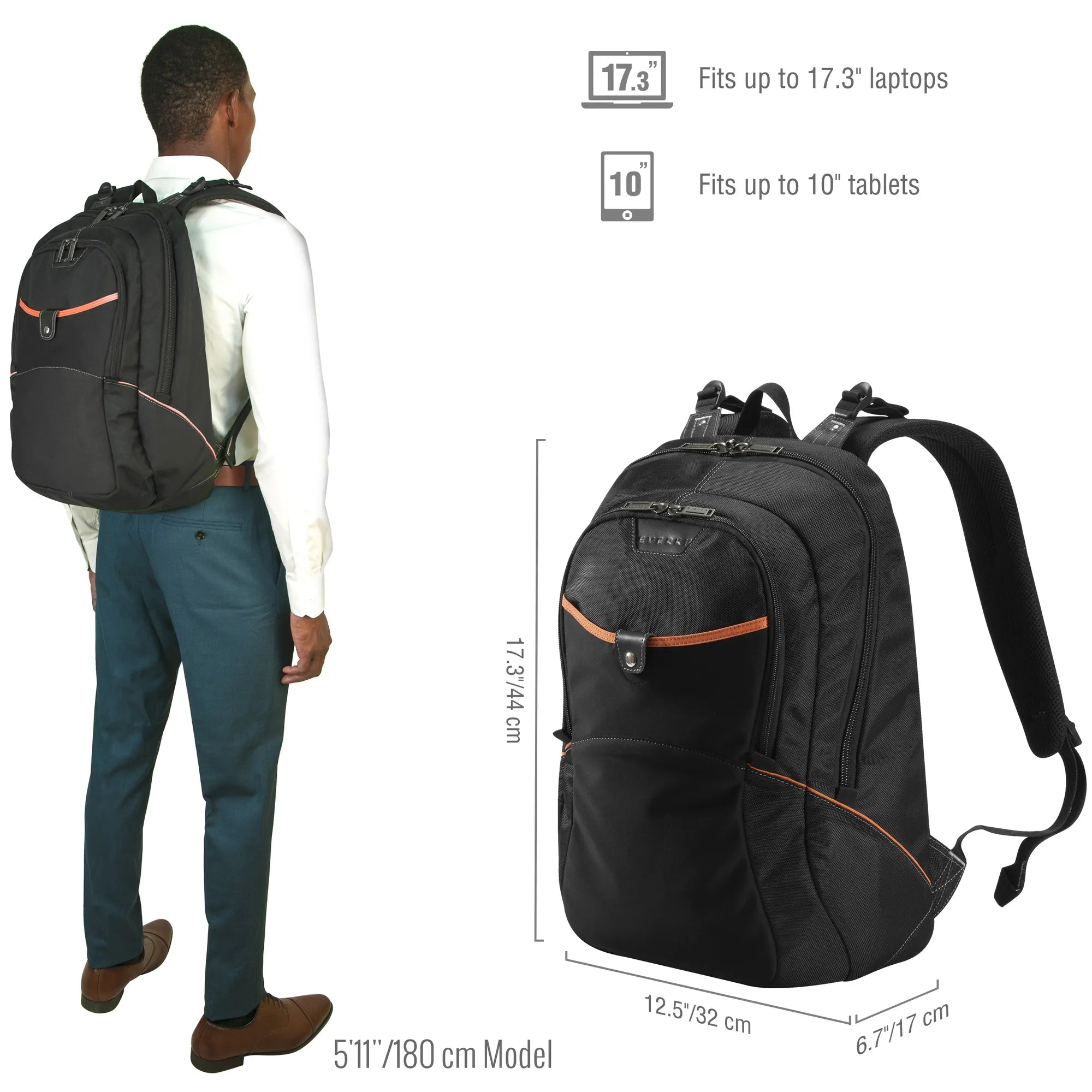 EVERKI EKP129 GLIDE 17.3''  NOTEBOOK BACKPACK - image 13