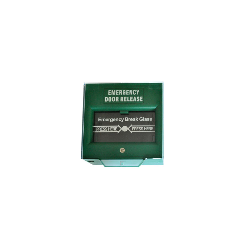 Securi-Prod Green Call Point Break Glass