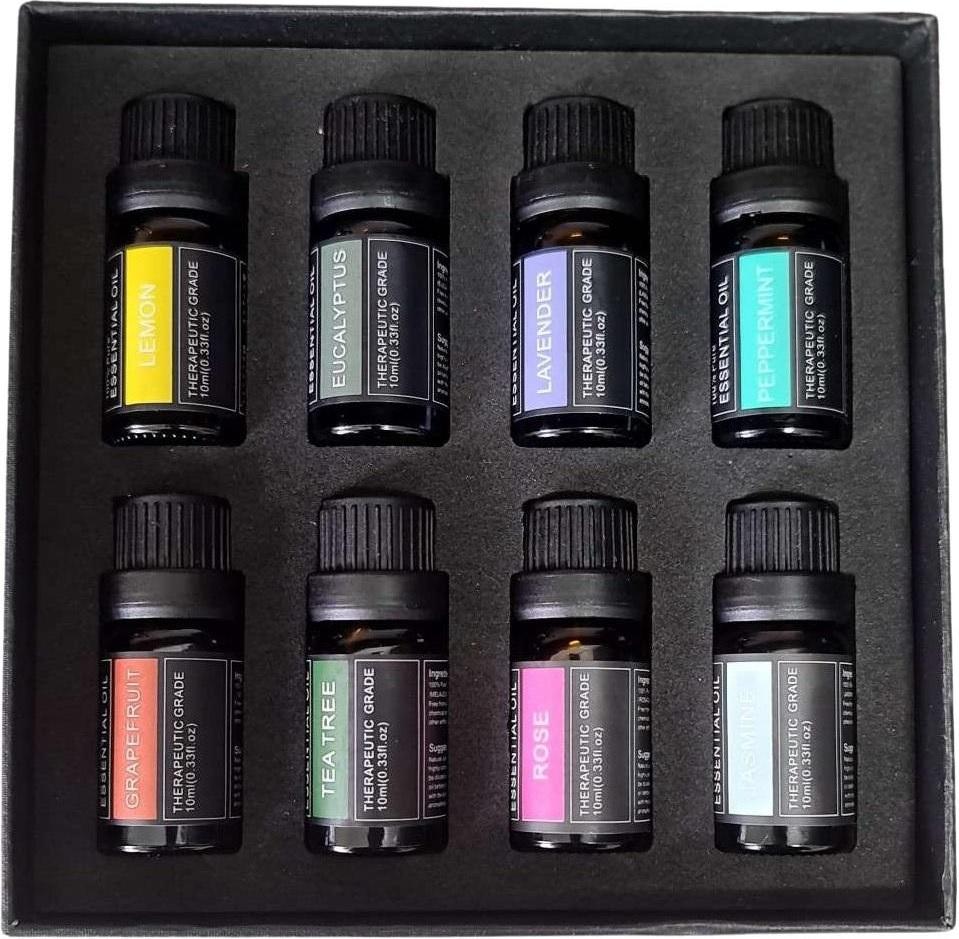ESSENTIAL OIL 8 BOTTLES (C)