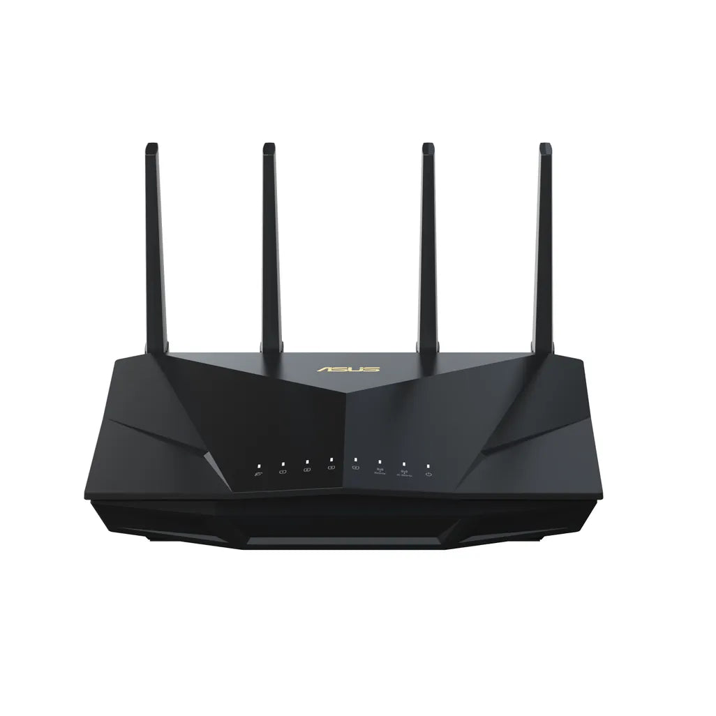 ASUS RT-AX88U, Wi-Fi 6 (802.11ax), Dual-band (2.4 GHz / 5 GHz), Ethernet LAN, 4G, Black, Tabletop router