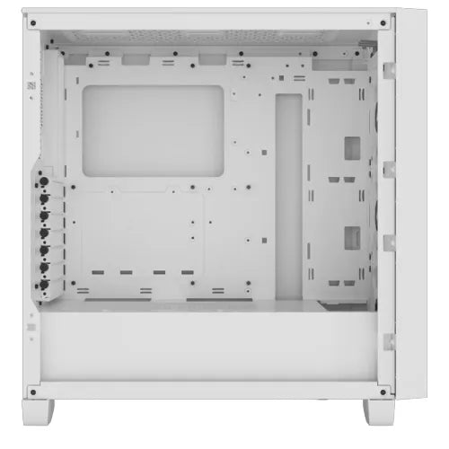 3000D RGB AIRFLOW White Mid-Tower PC Case; 2x 3.5'' |  2x 2.5'' Drive Bays; Up to 360mm Radiator compatible; 3x 120mm fan incl - image 24