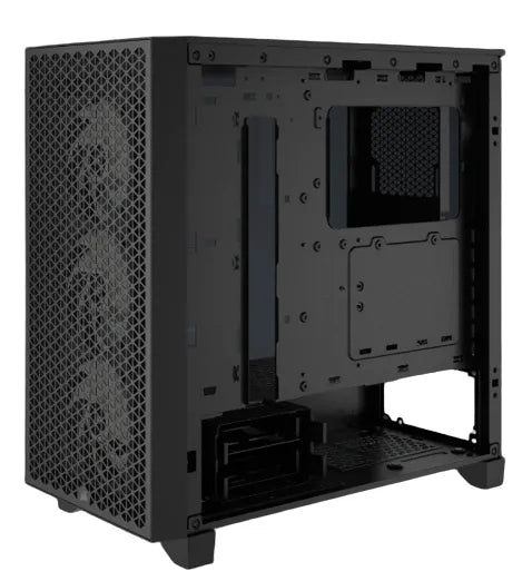 3000D RGB AIRFLOW Black Mid-Tower PC Case; 2x 3.5'' |  2x 2.5'' Drive Bays; Up to 360mm Radiator compatible; 3x 120mm fan incl - image 28